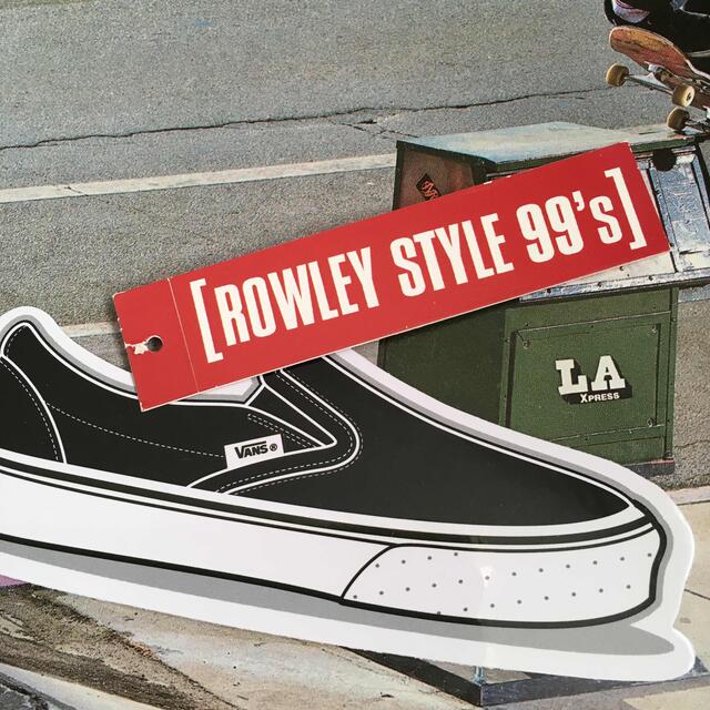 VANS(ヴァンズ)のVANSバンズUS限定”ROWLEY”ロゴshoeタグステッカーおまけ付き１点物 メンズのファッション小物(その他)の商品写真