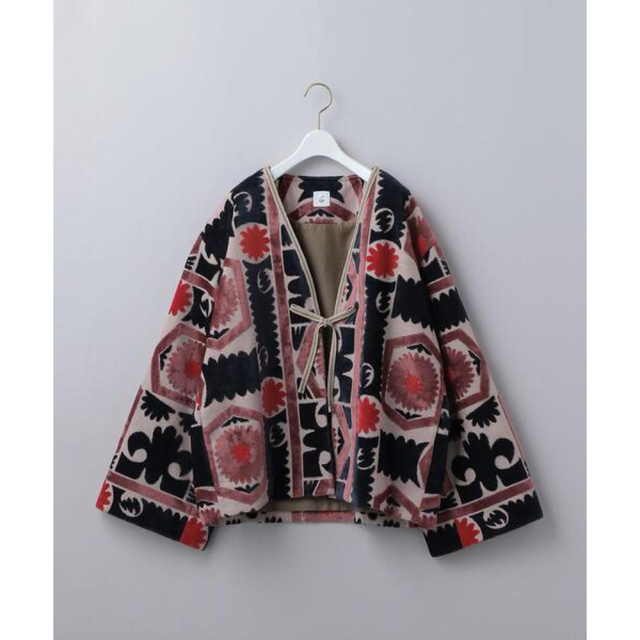 ジャケット/アウター6 ROKU PILE CUT JACQUARD JACKET ジャケット Ψ