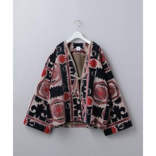 ビューティアンドユースユナイテッドアローズ(BEAUTY&YOUTH UNITED ARROWS)の6 ROKU PILE CUT JACQUARD JACKET ジャケット Ψ(その他)