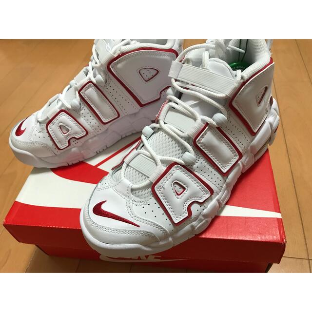 NIKE(ナイキ)の新品☆希少カラーナイキ AIR MORE UPTEMPOエアモアアップテンポGS レディースの靴/シューズ(スニーカー)の商品写真