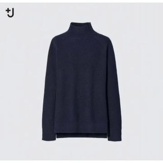 ジルサンダー(Jil Sander)の+j プレミアムケーブルハイネックセーターＸＬ(ニット/セーター)