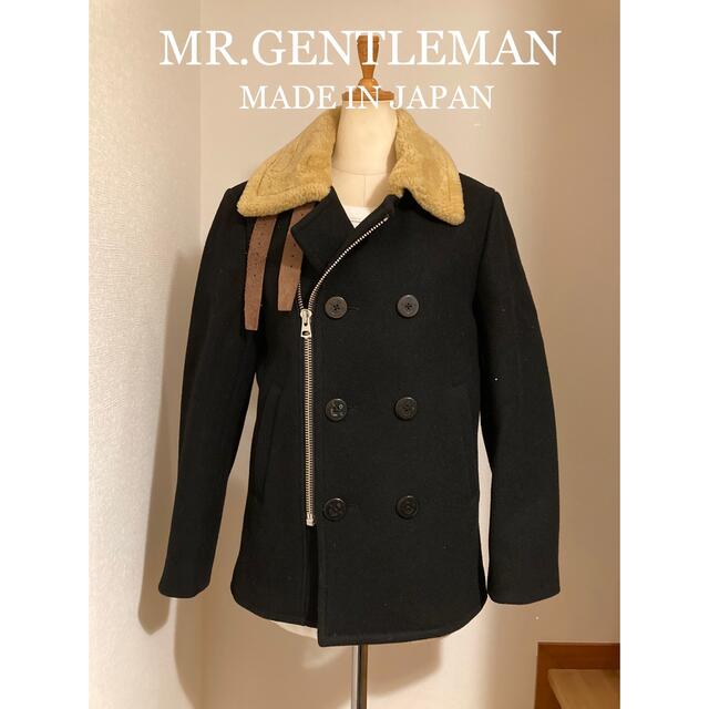 美品！MR.GENTLEMANピーコート！日本製！ | フリマアプリ ラクマ