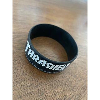 スラッシャー(THRASHER)のTHRASHER スラッシャー ラバーリストバンド ブランドロゴ(バングル/リストバンド)