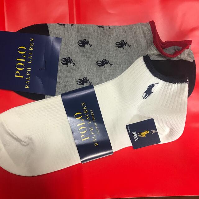 POLO RALPH LAUREN(ポロラルフローレン)のPOLO ソックス　AUDIPP様専用 メンズのレッグウェア(ソックス)の商品写真