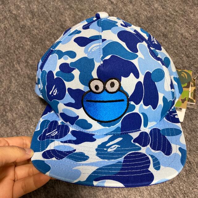 bape SESAMESTREETコラボ帽子　メンズ