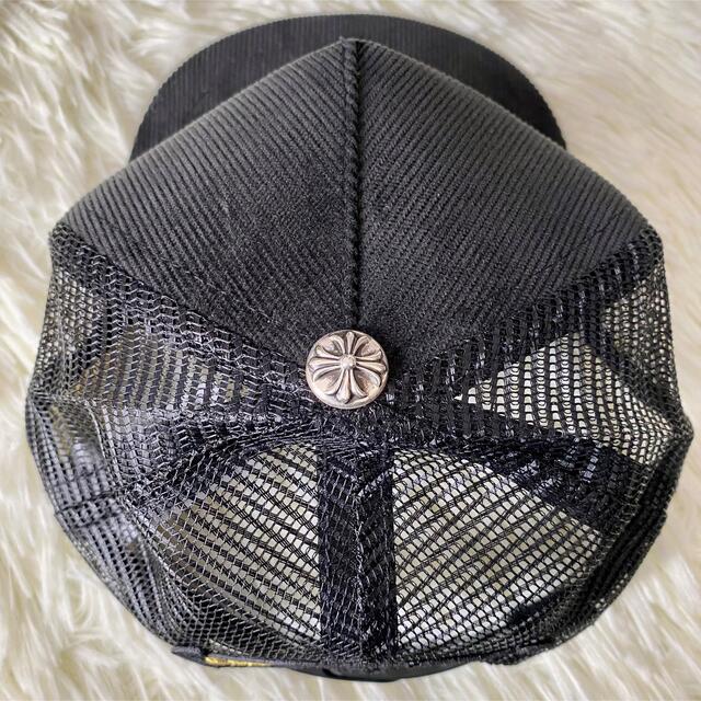 Chrome Hearts(クロムハーツ)の【新品 新作】クロムハーツ キャップ コーデュロイ トラッカー CAP シルバー メンズの帽子(キャップ)の商品写真