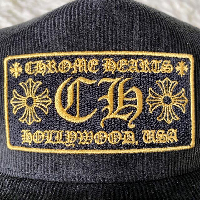 Chrome Hearts(クロムハーツ)の【新品 新作】クロムハーツ キャップ コーデュロイ トラッカー CAP シルバー メンズの帽子(キャップ)の商品写真