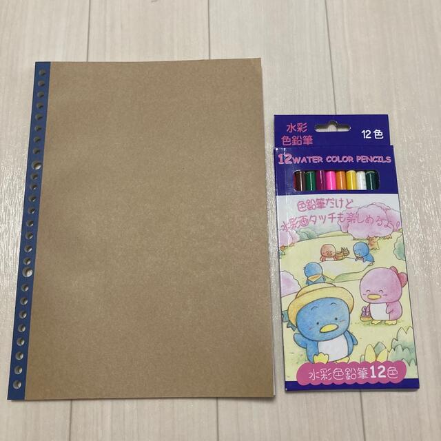 水彩色鉛筆12色 おまけ付 サンノートの通販 by かおり's shop|ラクマ