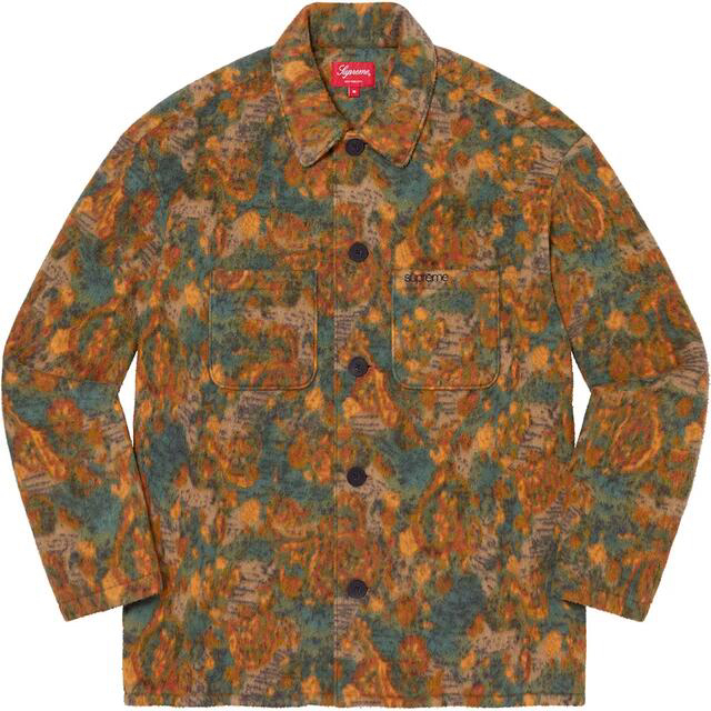 シャツSupreme Paisley Fleece Shirt