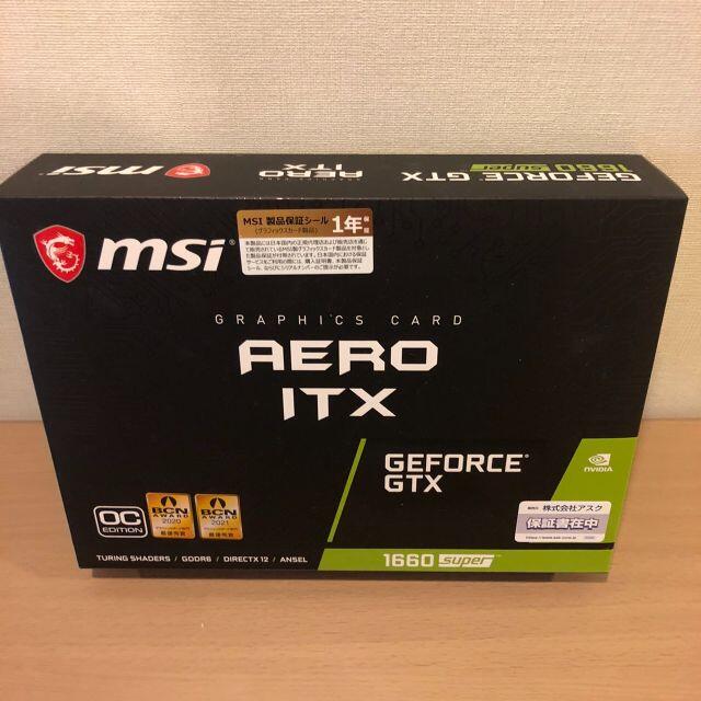 MSI GeForce GTX 1660 SUPER AERO ITX OC