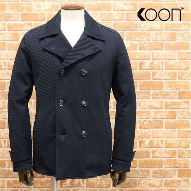 冬のバーゲン!イタリア製 新品】KOON 48 ネイビー コーデュロイ風