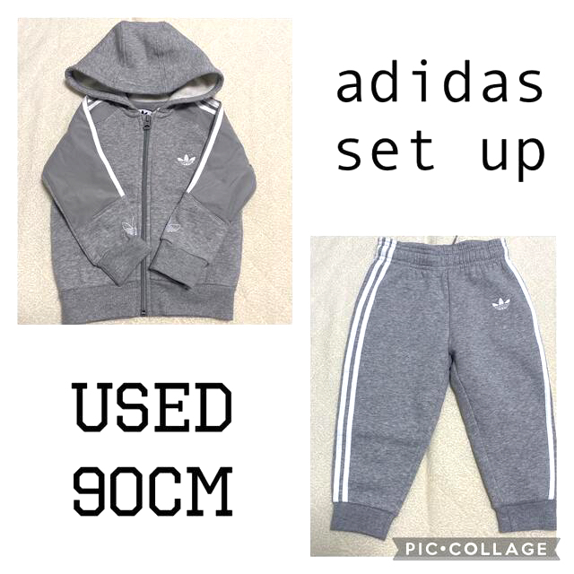 adidas(アディダス)のadidas originals アディダス オリジナルス セットアップ キッズ/ベビー/マタニティのキッズ服男の子用(90cm~)(ジャケット/上着)の商品写真