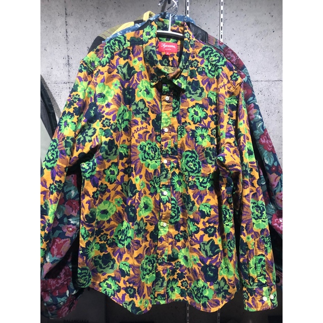 supreme Digi Floral Corduroy Shirt 期間限定 www.gold-and-wood.com