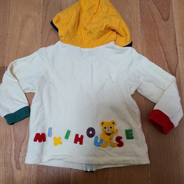 mikihouse(ミキハウス)のミキハウス　パーカー　90 キッズ/ベビー/マタニティのキッズ服男の子用(90cm~)(ジャケット/上着)の商品写真