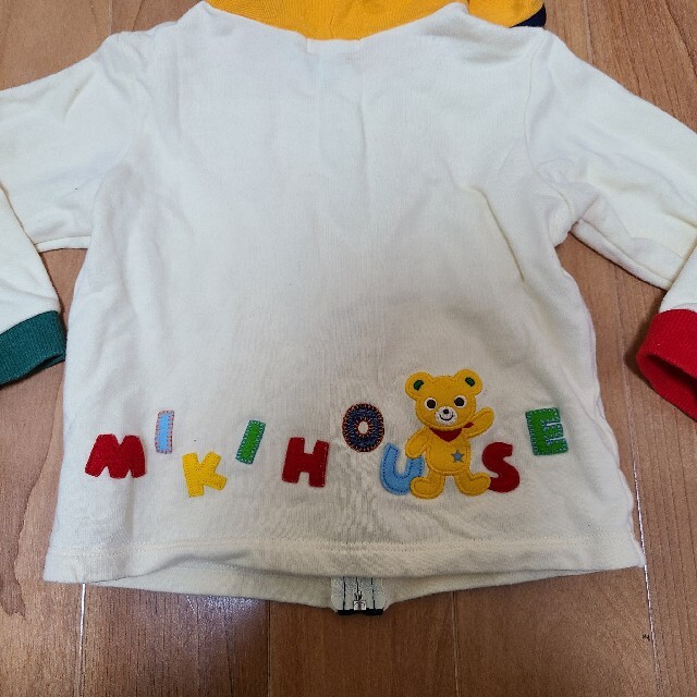 mikihouse(ミキハウス)のミキハウス　パーカー　90 キッズ/ベビー/マタニティのキッズ服男の子用(90cm~)(ジャケット/上着)の商品写真