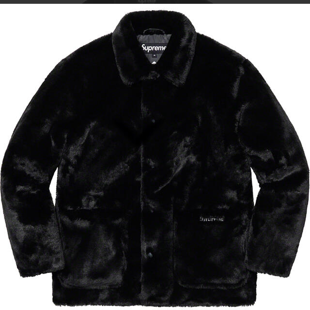 Supreme(シュプリーム)のSupreme 2-Tone Faux Fur Shop Coat XL メンズのジャケット/アウター(ブルゾン)の商品写真
