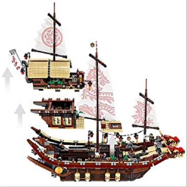 Lego(レゴ)のレゴ★ニンジャゴー 空中戦艦バウンティ号 70618 新品【訳あり】廃盤 激レア エンタメ/ホビーのおもちゃ/ぬいぐるみ(その他)の商品写真