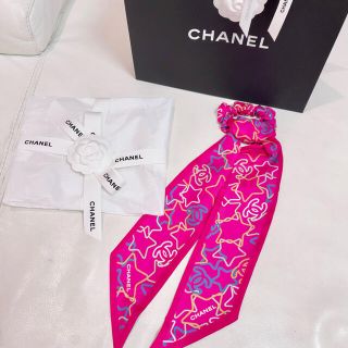 シャネル(CHANEL)のCHANEL新作2022クルーズライン ツイリー シュシュセット(ヘアゴム/シュシュ)