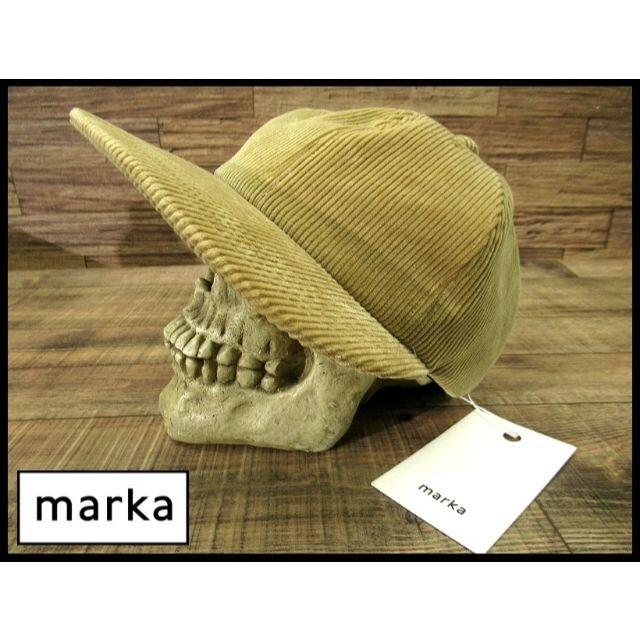 極美品 marka マーカ 18AW 9WALE コーデュロイ キャップ 帽子