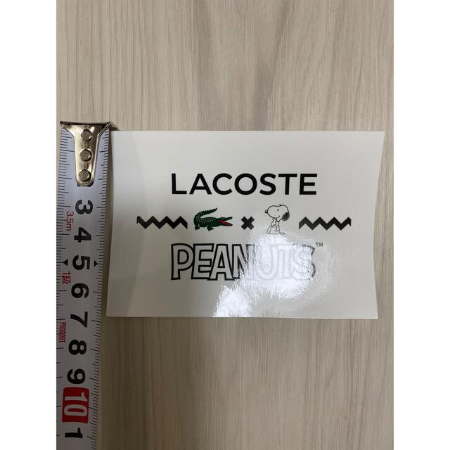 LACOSTE(ラコステ)のラコステ×スヌーピー　ステッカー インテリア/住まい/日用品の文房具(シール)の商品写真