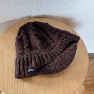 パタゴニア(patagonia)のパタゴニア ニット帽 ブラウン レディース(ニット帽/ビーニー)