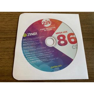 ズンバ(Zumba)の値下げ　ZUMBA CD mega 86 最新(クラブ/ダンス)