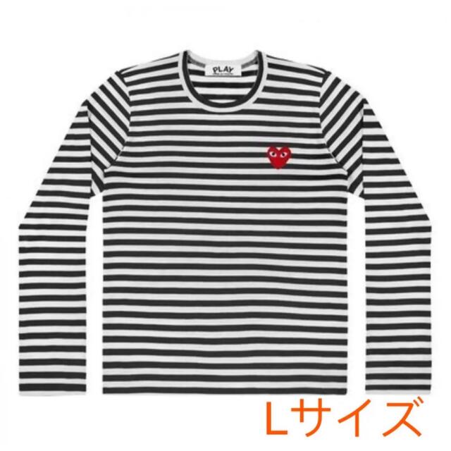 COMME des GARCONS(コムデギャルソン)の【再入荷】COMME des GARCONS レディース ボーダーロングＴシャツ レディースのトップス(Tシャツ(長袖/七分))の商品写真