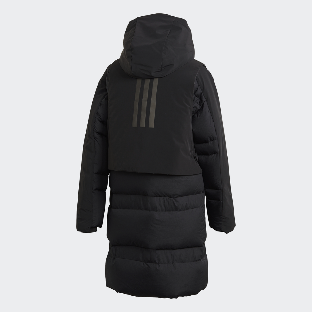 adidas(アディダス)の新品adidasマイシェルターCOLD. RDY変形レイヤードダウンパーカー  メンズのジャケット/アウター(ダウンジャケット)の商品写真