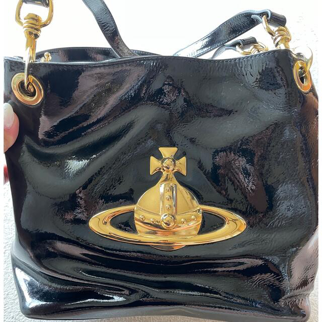 通販低価 Vivienne Westwood - Vivienne Westwood♥エナメルBIGオーブ