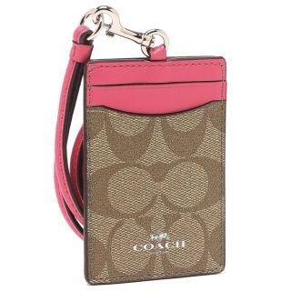 コーチ(COACH)のコーチ 名刺入れ・カードケース レディース シグネチャー(名刺入れ/定期入れ)