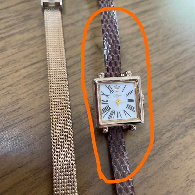 NOJESS(ノジェス)のnojess 時計　ベルトセット レディースのファッション小物(腕時計)の商品写真
