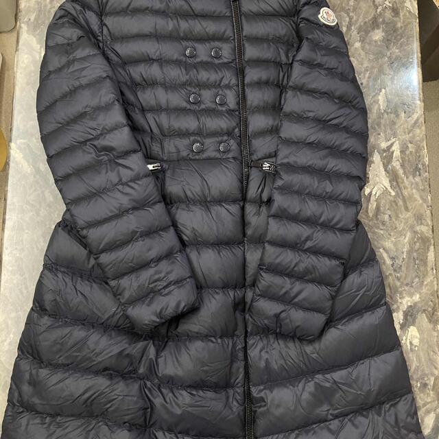 MONCLER VIENTIANA 紺色 ネイビー  ダウン ロングコート