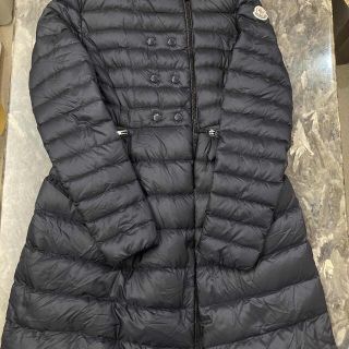 モンクレール(MONCLER)のMONCLER VIENTIANA 紺色 ネイビー  ダウン ロングコート(ダウンジャケット)