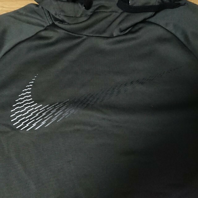 NIKE(ナイキ)のNIKE ナイキ パーカー 古着 ビッグスウッシュ DRY-FIT メンズのトップス(パーカー)の商品写真