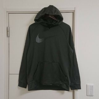 ナイキ(NIKE)のNIKE ナイキ パーカー 古着 ビッグスウッシュ DRY-FIT(パーカー)