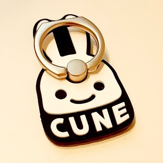 キューン(CUNE)の新品  CUNE キューン  シリコン製  スマホリング (その他)