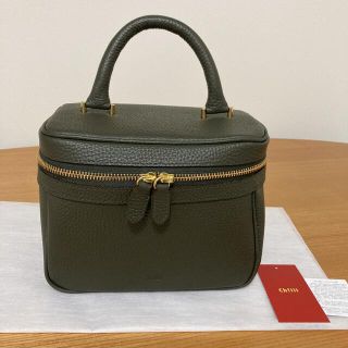 chiiiibag  バニティ　カーキ⭐︎一気に最終価格！(ハンドバッグ)