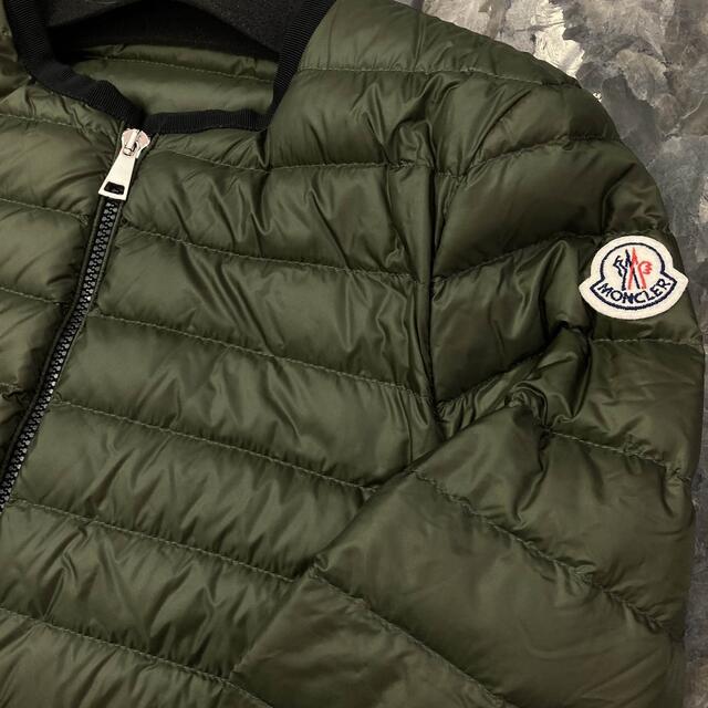 MONCLER KIEV モスグリーン ダウン ショートコート - ダウンジャケット