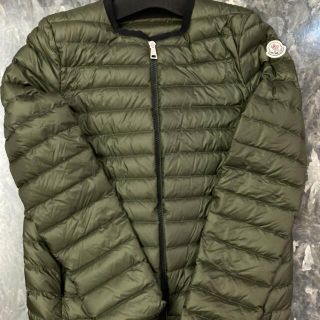 モンクレール(MONCLER)のMONCLER KIEV モスグリーン ダウン ショートコート (ダウンジャケット)