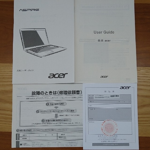 Acer(エイサー)の【黒うさぎ様専用】Acer Aspire V3 V3-571-H58D/LS スマホ/家電/カメラのPC/タブレット(ノートPC)の商品写真