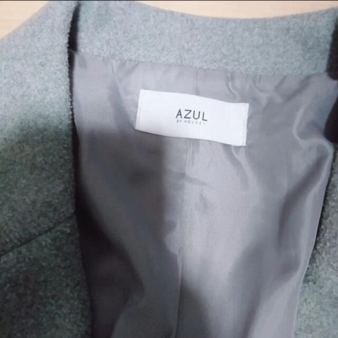 AZUL by moussy(アズールバイマウジー)のAZUL BY MOUSSY コート レディースのジャケット/アウター(ロングコート)の商品写真