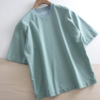 グローバルワーク(GLOBAL WORK)の春夏　●グローバルワーク●　半袖Tシャツ　M　♪ミントグリーン系　匿名配送(Tシャツ(半袖/袖なし))