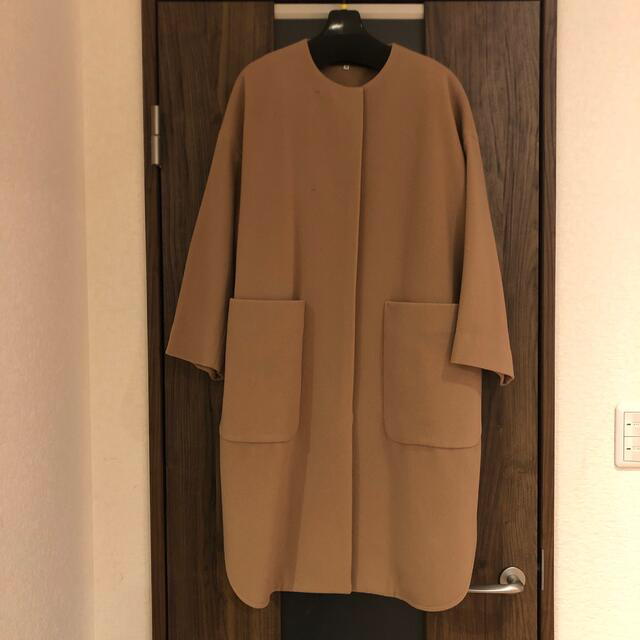 ランキング第1位 vsla.in yori ウールノーカラーコート yori ノー