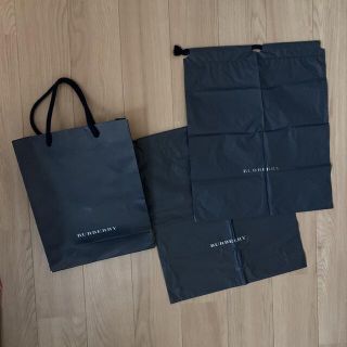 バーバリー(BURBERRY)のBurberry ショップバッグ 紙袋 1枚   ナイロン巾着 2枚(ショップ袋)