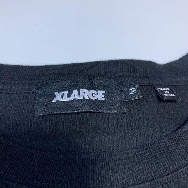 XLARGE(エクストララージ)のXLARGE エクストララージ Tシャツ 長袖 ロンT 黒 刺繍ロゴ カラフル メンズのトップス(Tシャツ/カットソー(七分/長袖))の商品写真