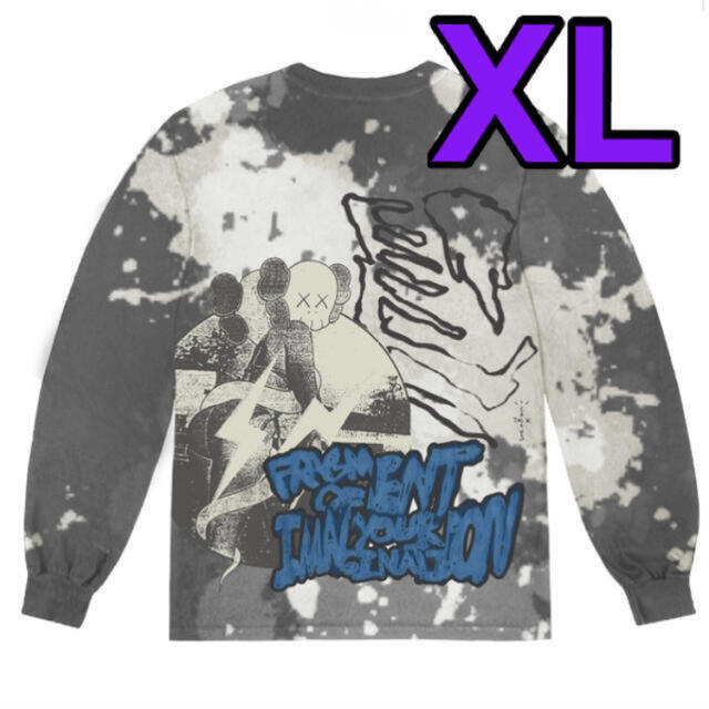 FRAGMENT - CACTUS JACK KAWS FOR FRAGMENT L/S TEE XLの通販 by ... TRAVIS SCOTT × KAWS × FRAGMENT L/S TEE L