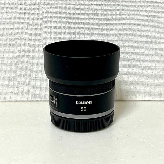 RF50mm F1.8 STM 純正レンズフードES-65B 注目ブランド