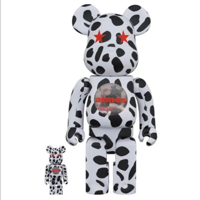 BE@RBRICK atmos Dalmatian 100％ ＆ 400％