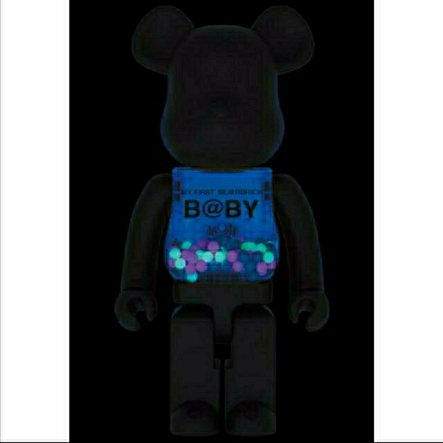 MEDICOM TOY(メディコムトイ)のMY FIRST BE@RBRICK B@BY MATT BLACK 1000％ エンタメ/ホビーのフィギュア(その他)の商品写真