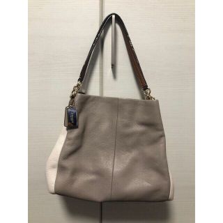 COACH - ❤️コーチ バイカラー レザーショルダーバック❤️の通販 by